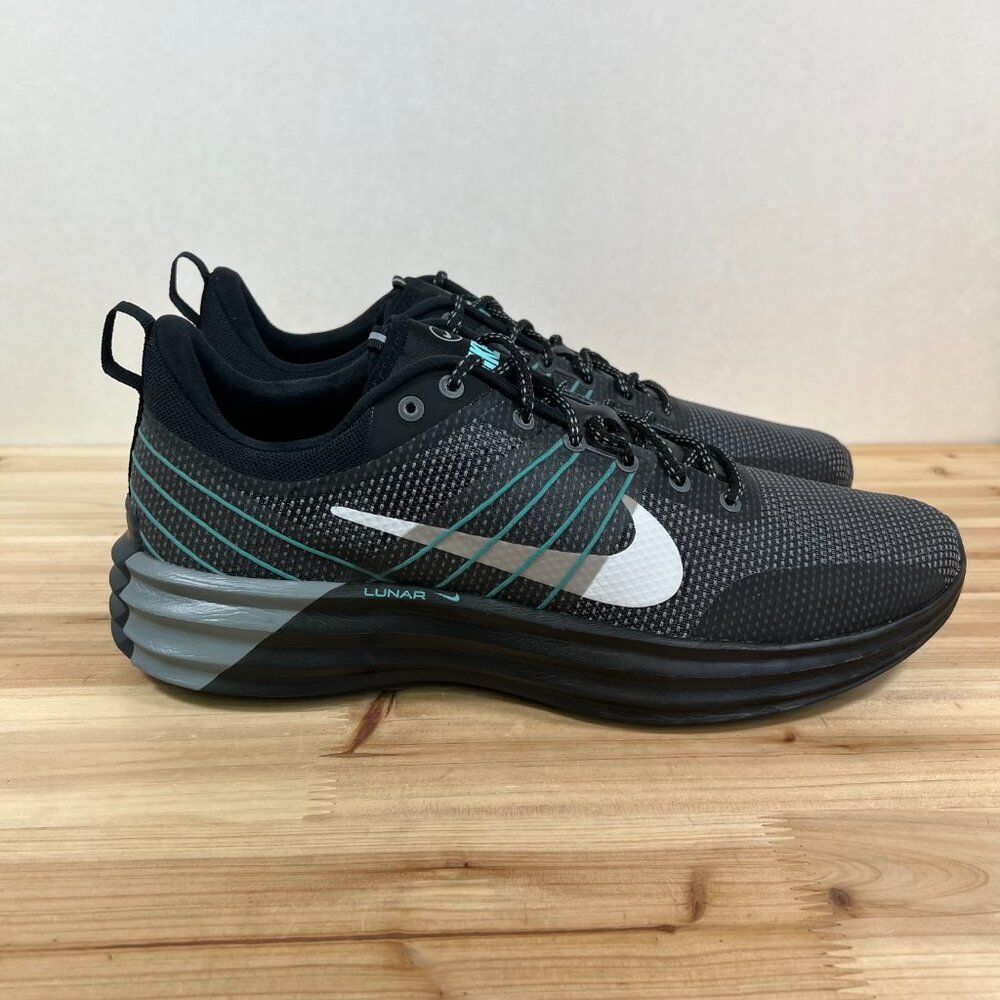 Nike Lunar Roam PRM premium Running shoes Mens 13 Black Photon Dust Cool Grey